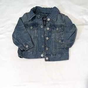 Baby GAP 6-12m Organic Cotton Icon Denim Jacket